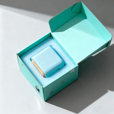 Hộp gửi thư bằng giấy sóng nhỏ, đầy màu sắc, sang trọng, có thể tùy chỉnh với logo cho mỹ phẩm