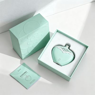 Thư ký độc đáo 50ml Perfume Gift Set Box Phụ nữ màu hồng Nắp cứng và hộp cơ sở Phụ liệu hương liệu Bao bì làm từ giấy