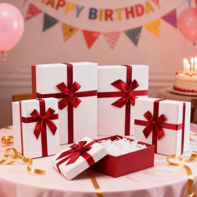 Hộp cứng cao cấp tùy chỉnh theo yêu cầu của nhà máy với nắp đậy bằng bìa giấy tráng phủ, nổi bật với cán mờ, dập nổi và dập khuôn để đóng gói quà tặng