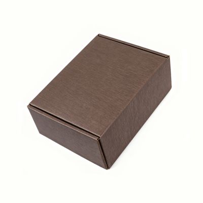 Hộp giấy carton sóng 13*13*3cm tùy chỉnh Nhỏ Gửi thư đầy màu sắc Quần áo Cán bóng Vật liệu tái chế để Vận chuyển nến