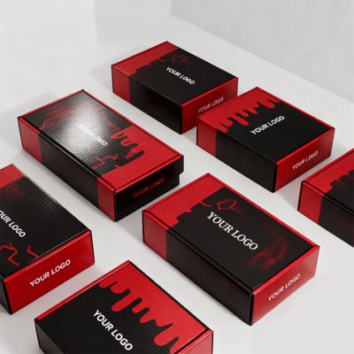 Hộp đựng giày nữ cao cấp có logo tùy chỉnh bằng bìa cứng thân thiện với môi trường để đóng gói bưu điện cho giày hoặc quần áo