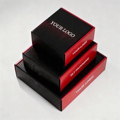 Hộp đựng giày nữ cao cấp có logo tùy chỉnh bằng bìa cứng thân thiện với môi trường để đóng gói bưu điện cho giày hoặc quần áo