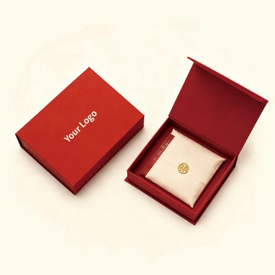 Tự chỉnh có thể tái chế giấy mỏng sơn đóng gói cứng hộp giấy hộp quà từ tính cho mỹ phẩm