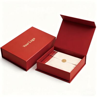 Tự chỉnh có thể tái chế giấy mỏng sơn đóng gói cứng hộp giấy hộp quà từ tính cho mỹ phẩm