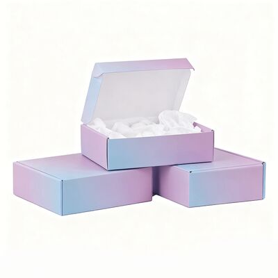 Hộp quà bằng vải gốm có thể phân hủy sinh học tùy chỉnh Hộp đóng gói giấy