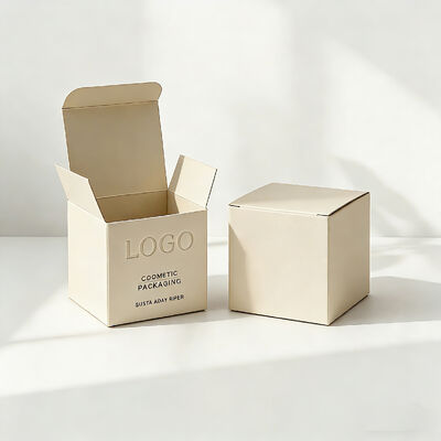 Nhãn hiệu tùy chỉnh in cao cấp kết cấu kết thúc giấy nghệ thuật phủ UV bao bì tái chế cho hộp nước hoa