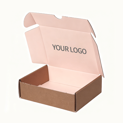 Hộp bưu điện logo tùy chỉnh hộp đóng gói vận chuyển lợp cho các sản phẩm thương mại điện tử