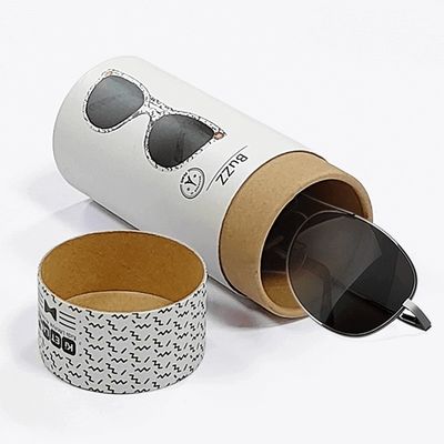 Matt / Glossy Laminated Tube Packaging Box Cho kính Luxuriant Chiếc kính râm