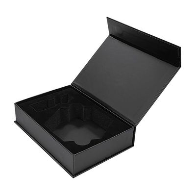 Logo tùy chỉnh Bao bì màu mờ sang trọng Flip Top Thẻ ván Magnetic Closure Gift Paper Box