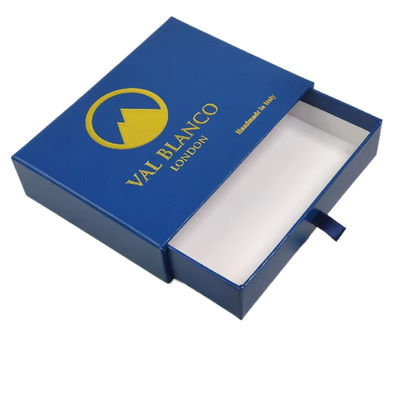 Logo tùy chỉnh sang trọng Hộp ngăn kéo nhỏ Thẻ đóng gói đồ trang sức Thẻ đóng gói đồ trang sức Thẻ kéo trượt Thẻ giấy cho quà vòng cổ