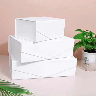 Thư ký đo lường Khối gấp gấp hộp quà hộp từ tính cứng phẳng hộp gói