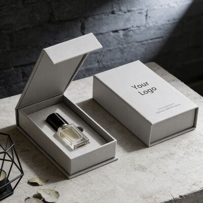 Hộp quà tặng nước hoa có nắp đậy, cấu trúc nắp từ tính cứng cáp, in UV thân thiện với môi trường, dành cho hộp giấy cao cấp